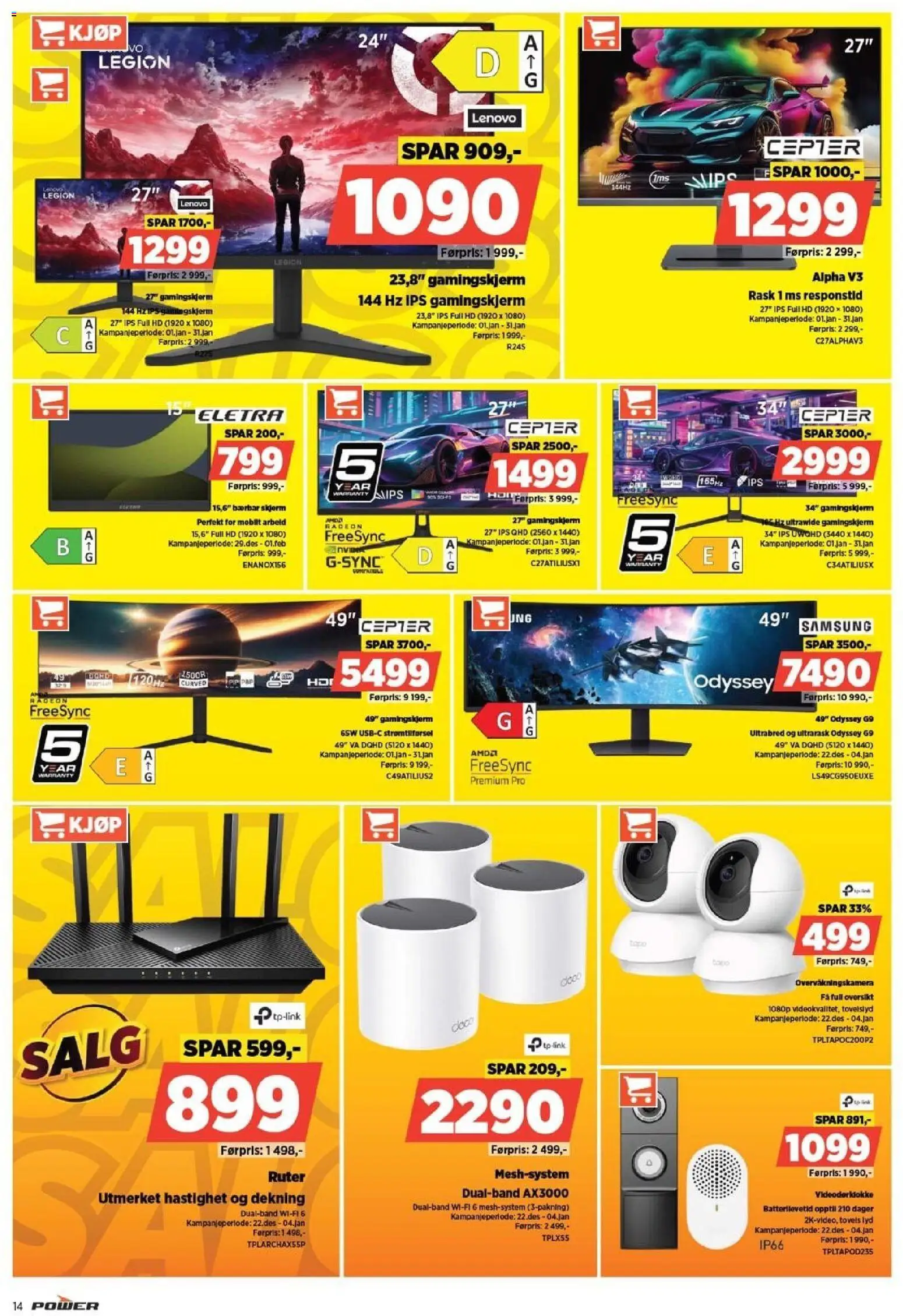 {H1} | Side: 14 | Produkter: Lyd, Суміш дитяча, Slips