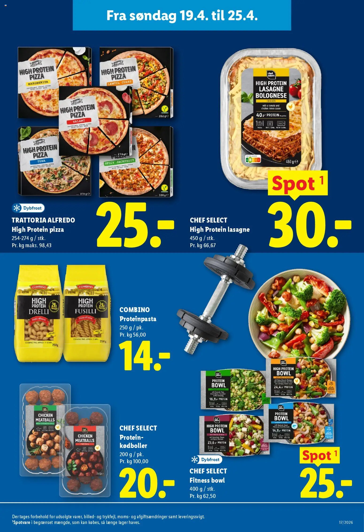 Lidl tilbudsavis – gyldig fra 19.04.2026 | Side: 9 | Produkter: Salami, Pizza, Pasta, Carpete