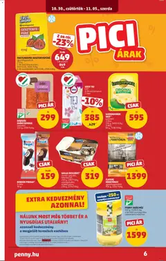 LEERDAMMER SAJT, szeletelt 2-féle, 100 g, 5950 Ft/kg 3-féle, 80 g, 7438 Ft/kg - amely érvényes a következő dátumtól: 30.10.2025 | Oldal: 10