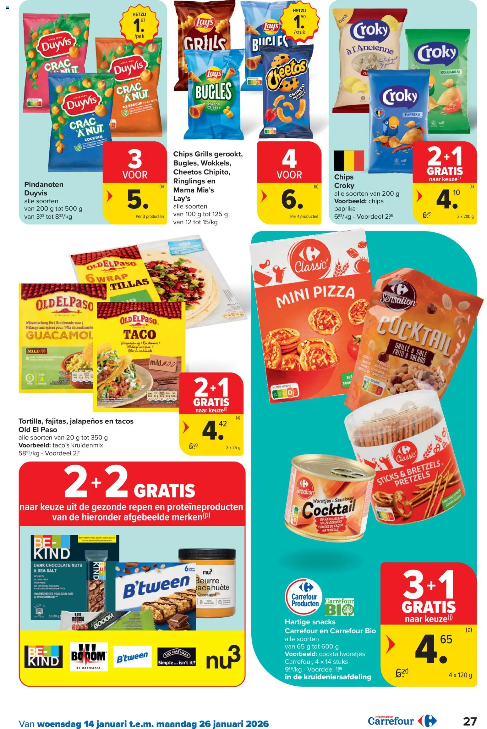 {H1} | Pagina: 27 | Producten: Pizza, Pindanoten, Cheetos, Repen