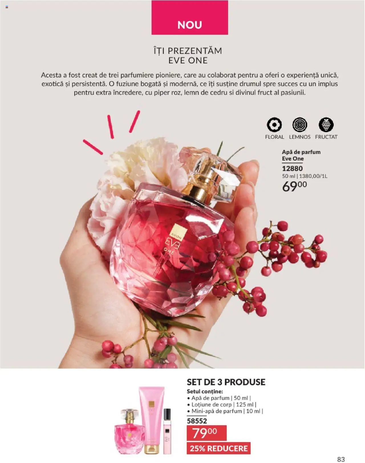 Catalog Avon - 08 2025 – valabil de la 01.08.2025 | Pagină: 83 | Produse: Apă de parfum, Parfum, Apă, Piper