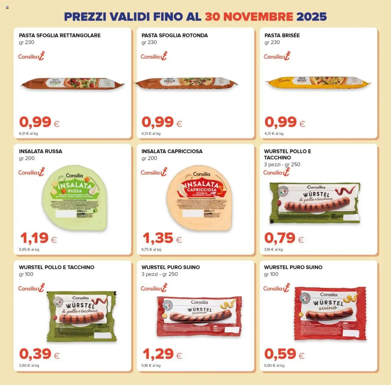 Volantino Oasi del 09.10.2025 | Pagina: 5 | Prodotti: Uova, Suino, Carote, Insalata russa
