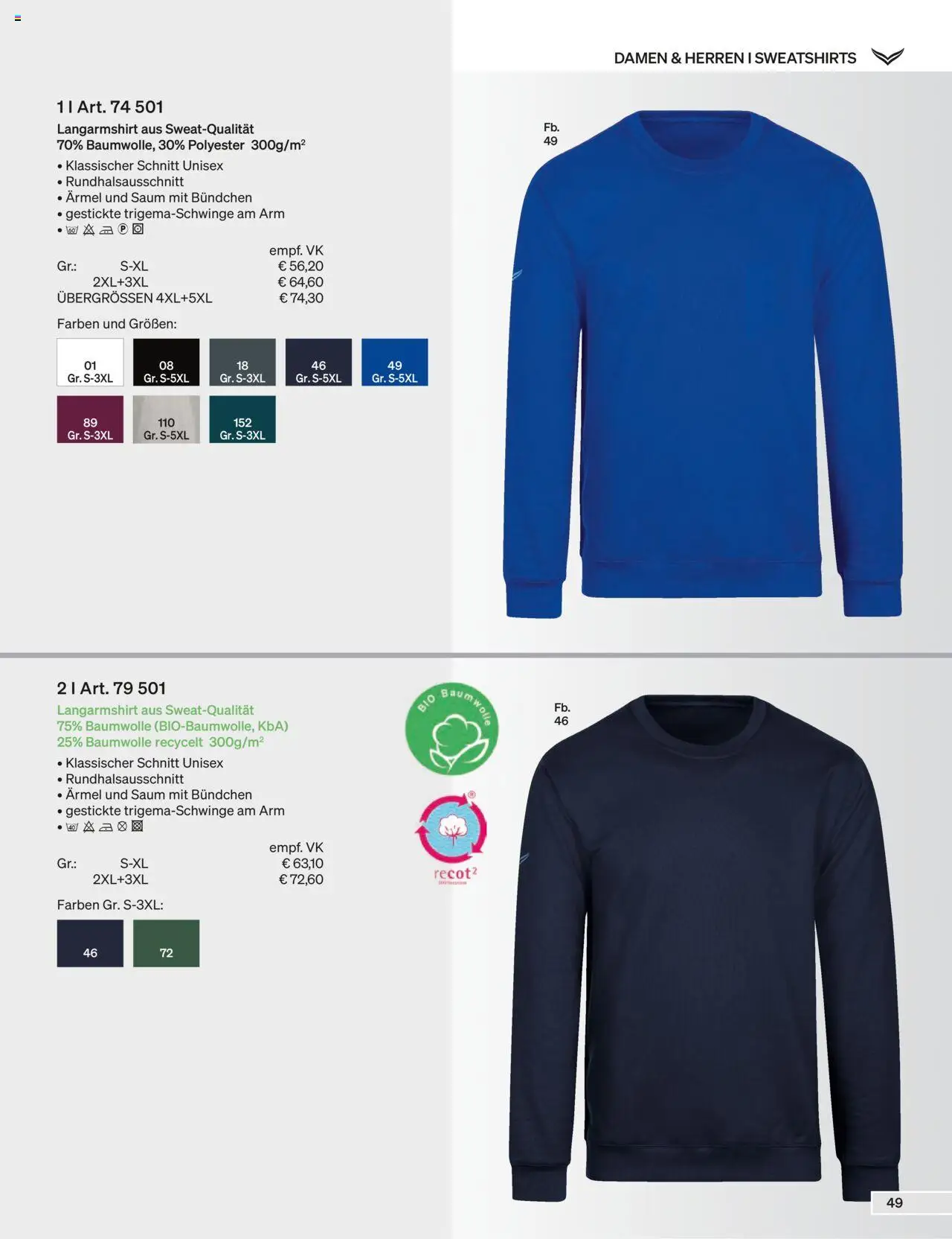 Trigema Prospekt 	 – gültig ab 01.09.2025 | Seite: 49