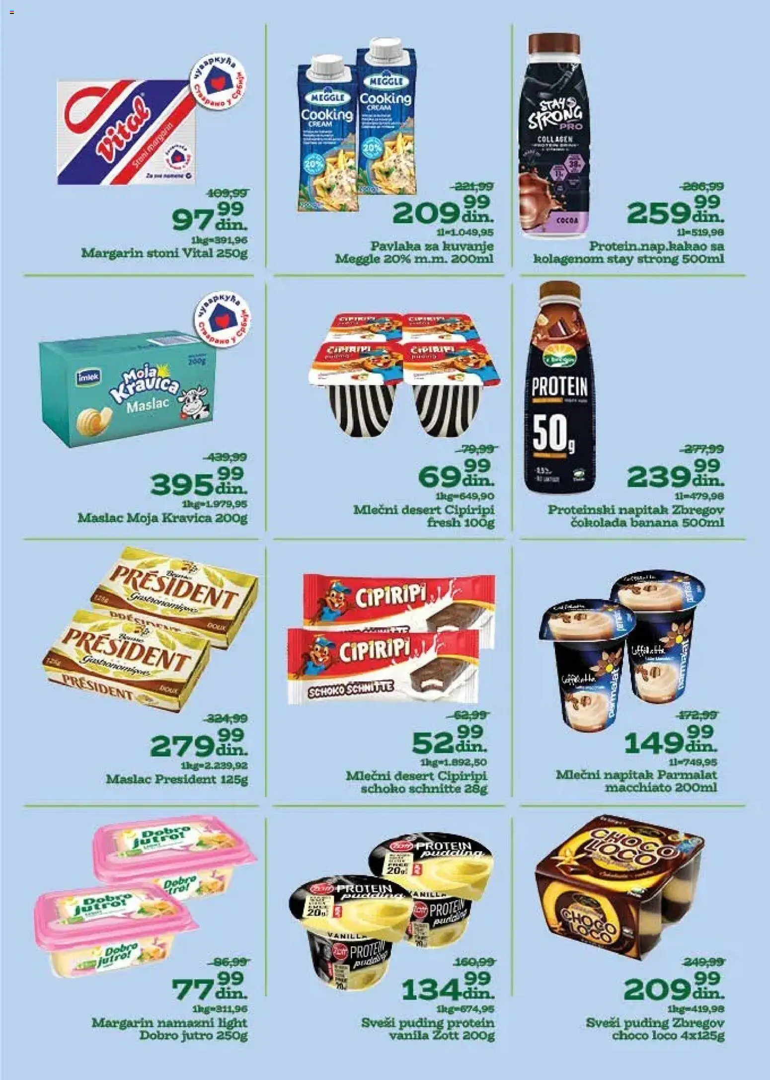 Univerexport katalog - važi od 10.11.2025 | Strana: 31 | Proizvode: Banana, Puding, Moja kravica, Pavlaka
