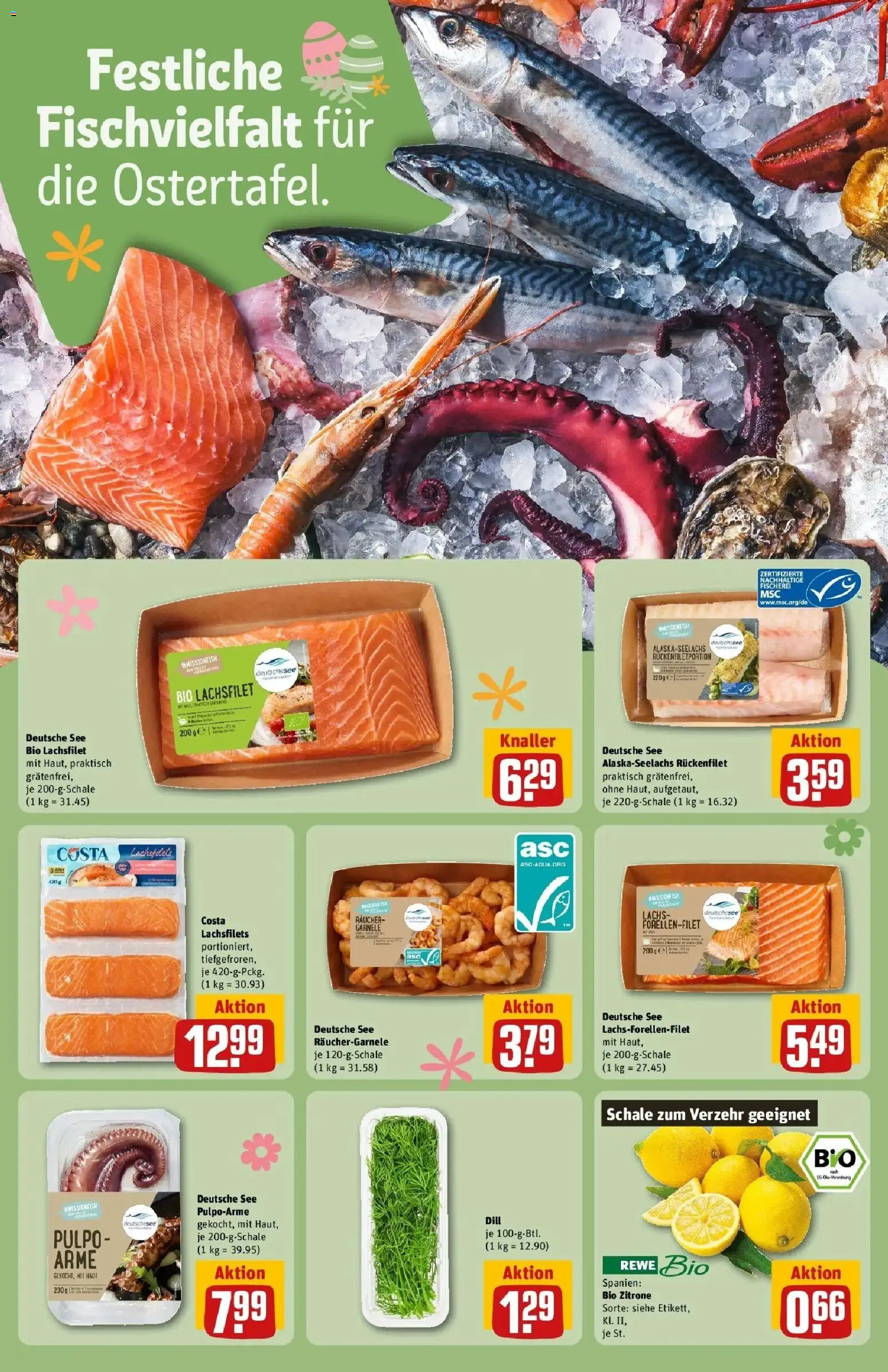 Rewe Prospekt Oerlinghausen	 – gültig ab 30.03.2026 | Seite: 20 | Produkte: Lachs, Zitrone, Dill