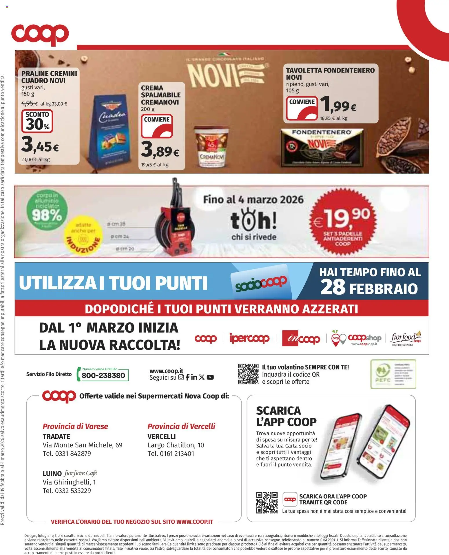 Volantino COOP del 19.02.2026 | Pagina: 25 | Prodotti: Crema, Cioccolato, Tè, Data