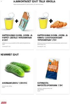 Katso Alepa tarjoukset voimassa alkaen 06.08.2025
