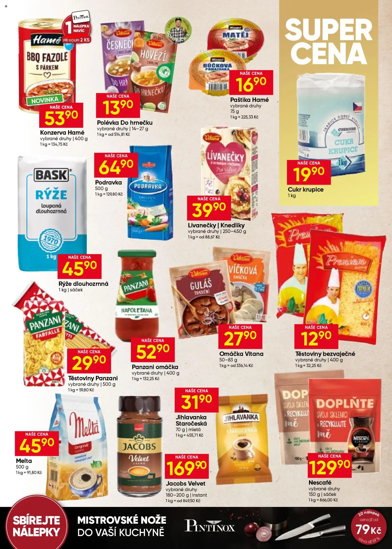 Hruška leták od 29.04.2026 | Strana: 7 | Produkty: Rýže, Nescafé, Těstoviny Panzani, Jacobs velvet