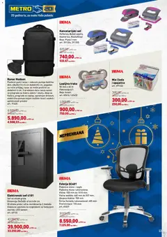 Metro katalog - pregled Metro kataloga - važi od 27.11.2025 | Strana: 13 | Proizvode: Ranac, Fotelja, Pakovanje