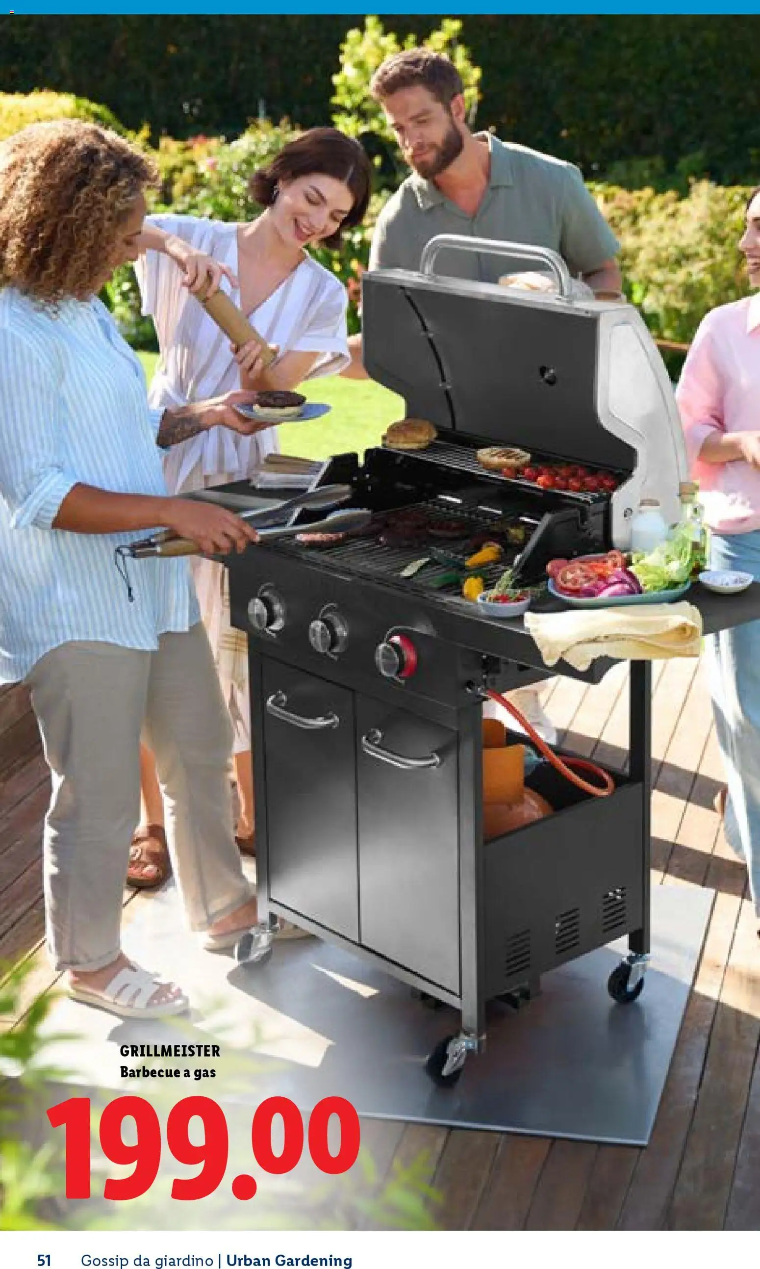 Volantino Lidl del 23.04.2026 | Pagina: 51 | Prodotti: Barbecue, Barbecue a gas