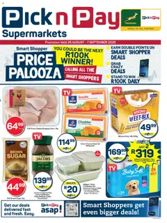 Preview of Pick n Pay specials valid from 25.08.2025