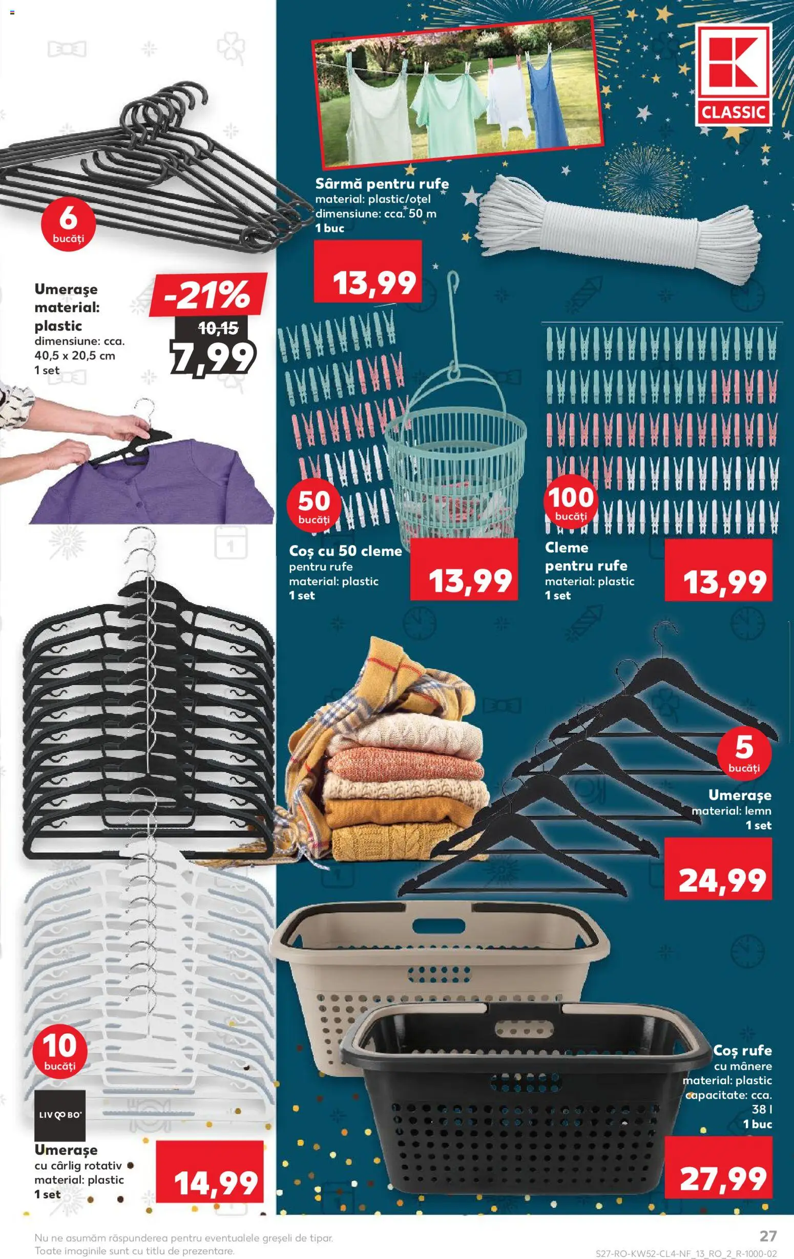 Noul catalog Kaufland – valabil de la 24.12.2025 | Pagină: 27 | Produse: Coș