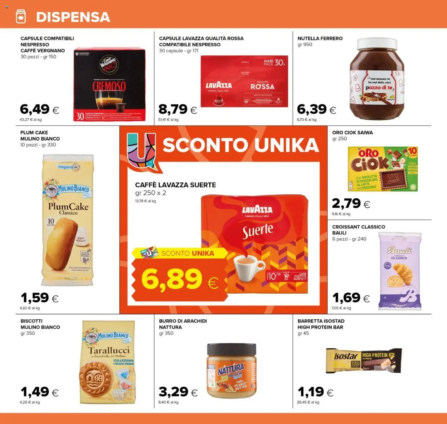 Volantino Tigre del 23.04.2026 | Pagina: 14 | Prodotti: Cioccolato, Barretta, Arachidi, Burro di arachidi