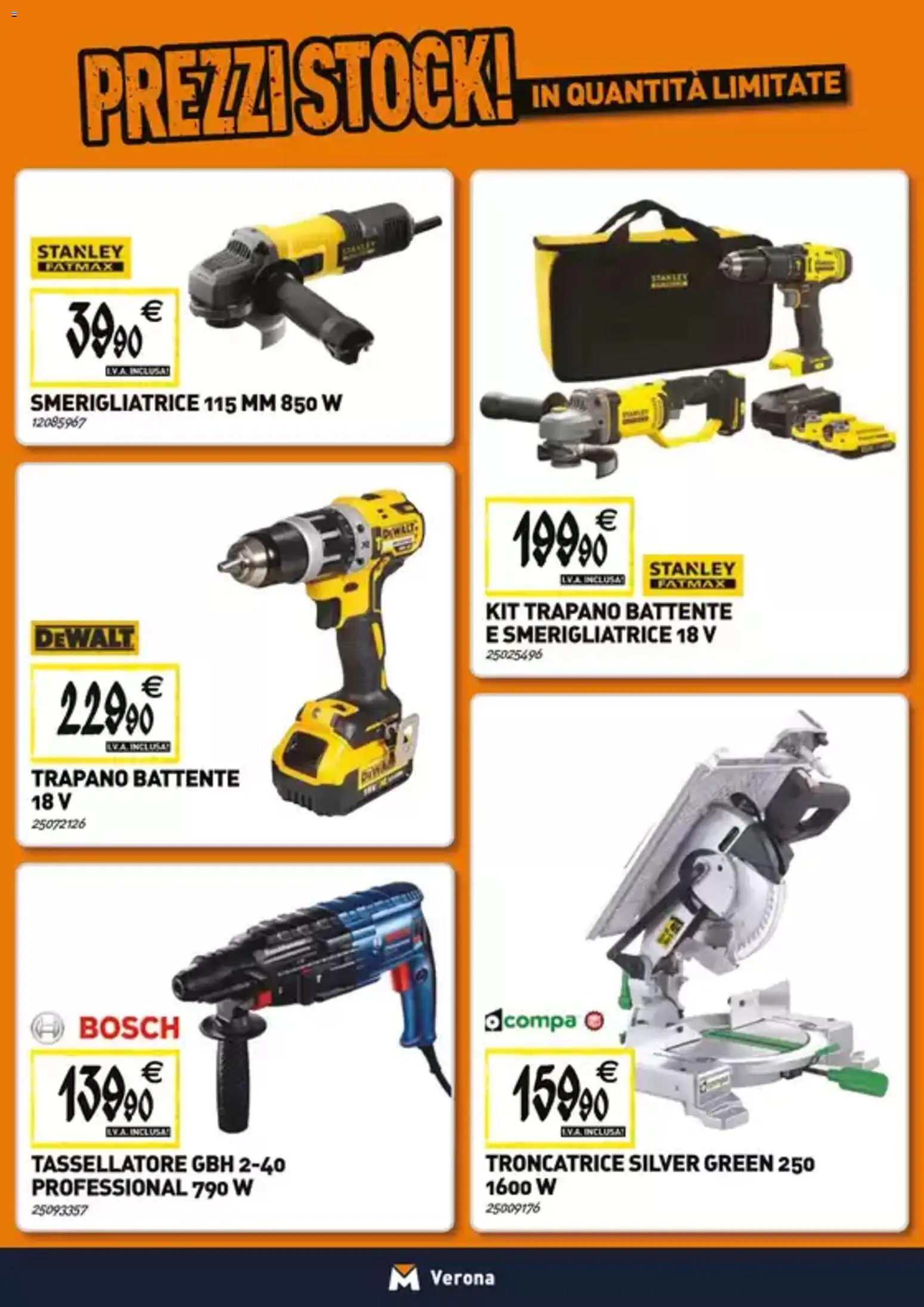 Volantino TECNOMAT del 27.11.2025 | Pagina: 18 | Prodotti: Trapano, Smerigliatrice