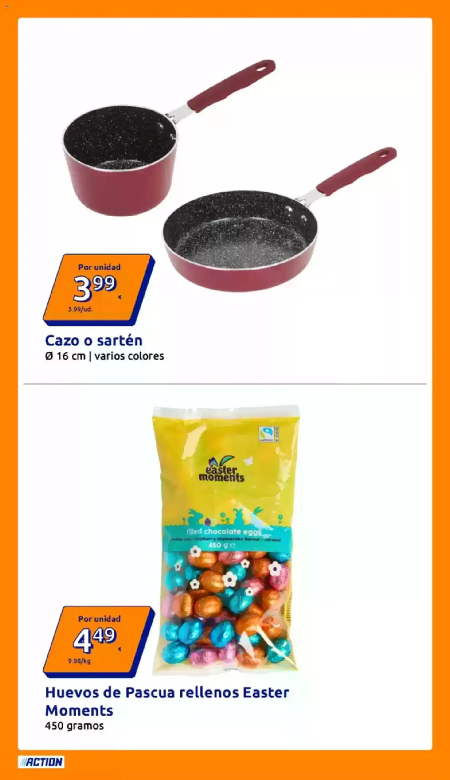 Action folleto │ válido desde el 04.03.2026 | Página: 7 | Productos: Huevos, Chocolate