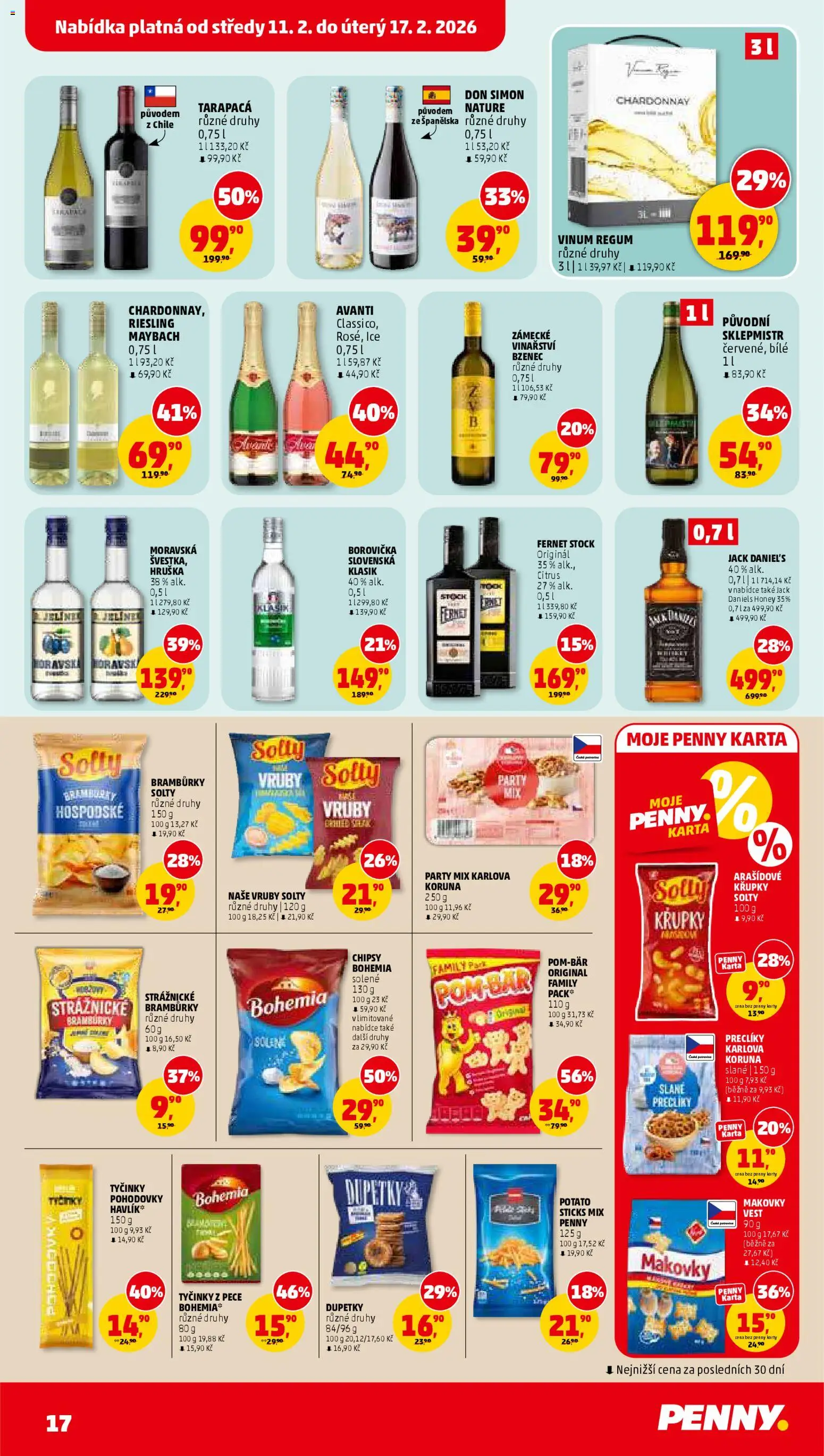 Penny Market leták - Čtvrtečník od 11.02.2026 | Strana: 17