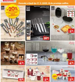Katalog Interspar - Pregled kataloga iz trgovine Interspar, vrijedi od 05.11.2025 | Stranica: 25 | Proizvodi: Kruh, Nož, Čaše, Šalica