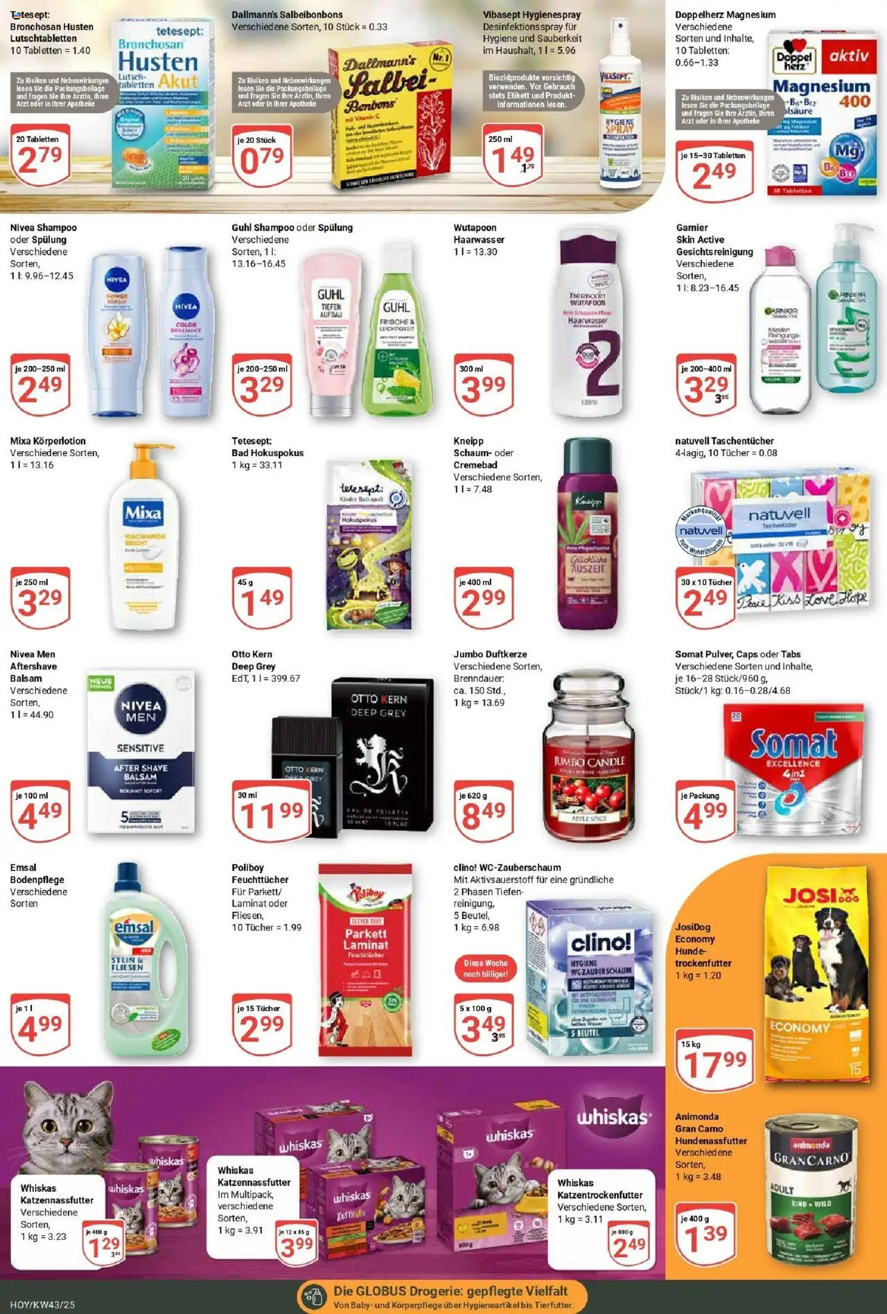 Globus prospekt Hoyerswerda	 – gültig ab 19.10.2025 | Seite: 21 | Produkte: Shampoo, Spülung, Apple, Whiskas