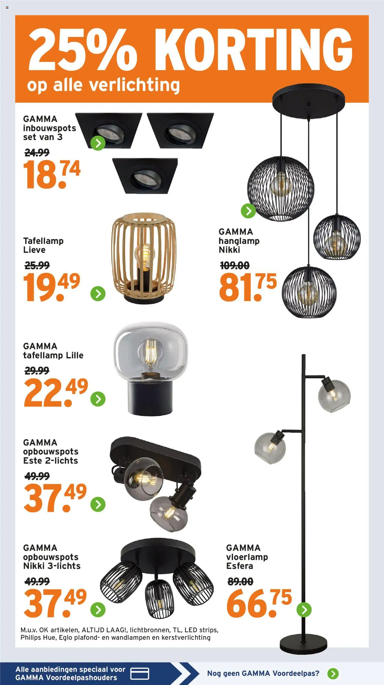  | Pagina: 42 | Producten: Verlichting