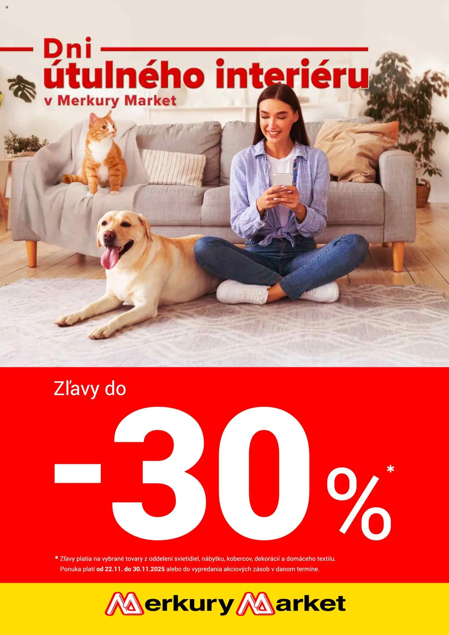Nové Merkury Market akcie – leták je platný od 22.11.2025 | Strana: 1