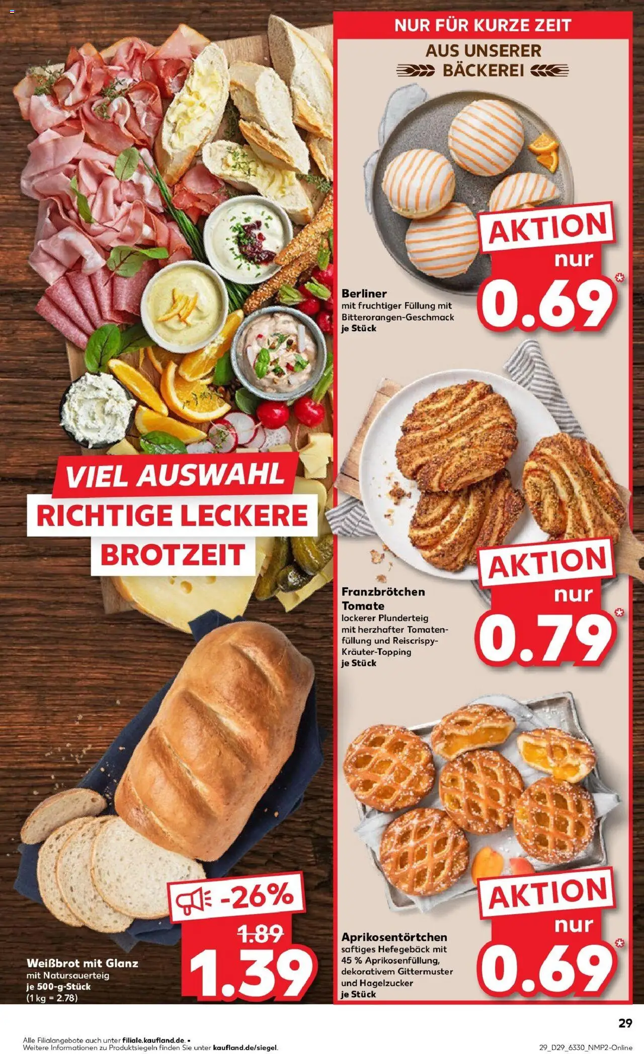 Kaufland prospekt Braunschweig	 - gültig ab dem 21.07.2025 | Seite: 42 | Produkte: Berliner, Bäckerei, Tomaten