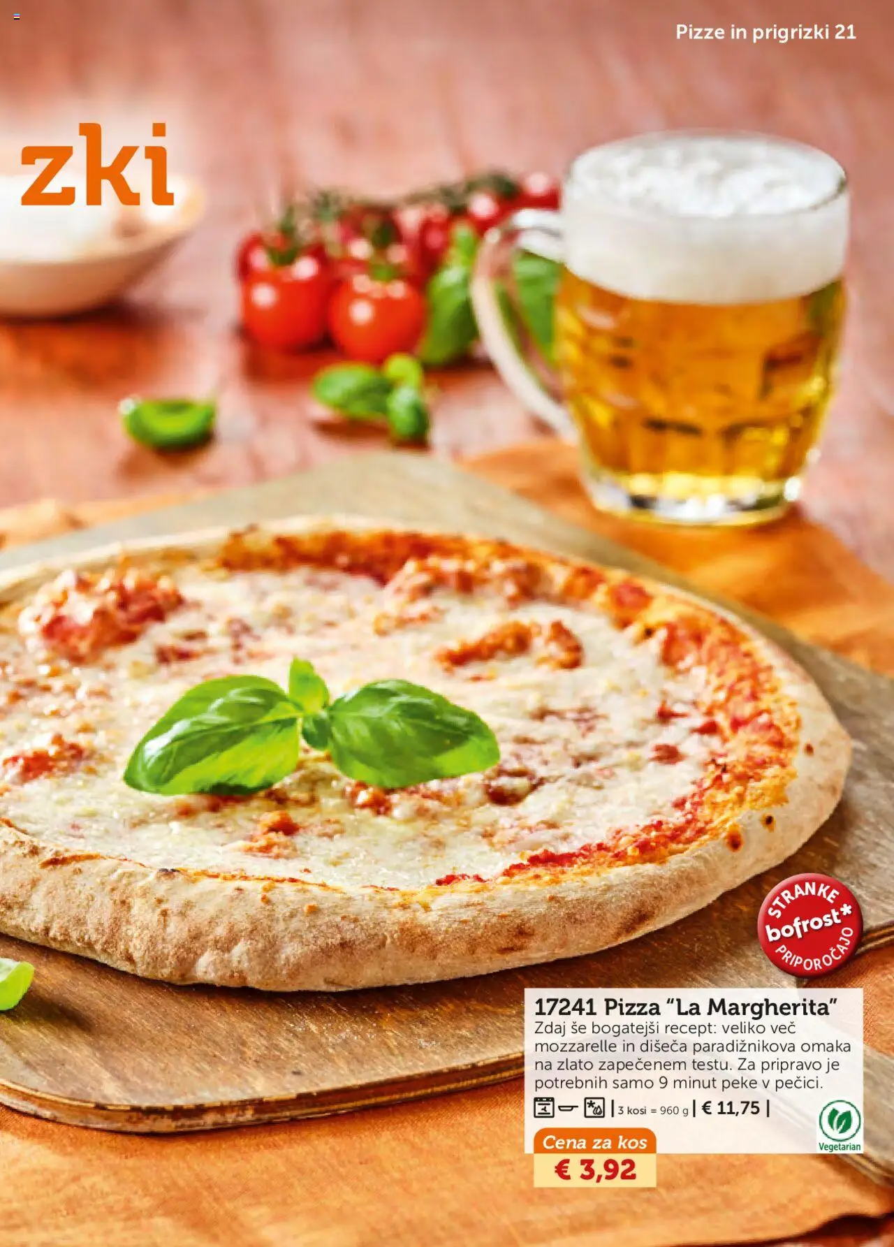 Novi Bofrost katalog ponudbe – veljaven od 01.05.2025 | Stran: 21 | Izdelki: Kos, Prigrizki, Omaka