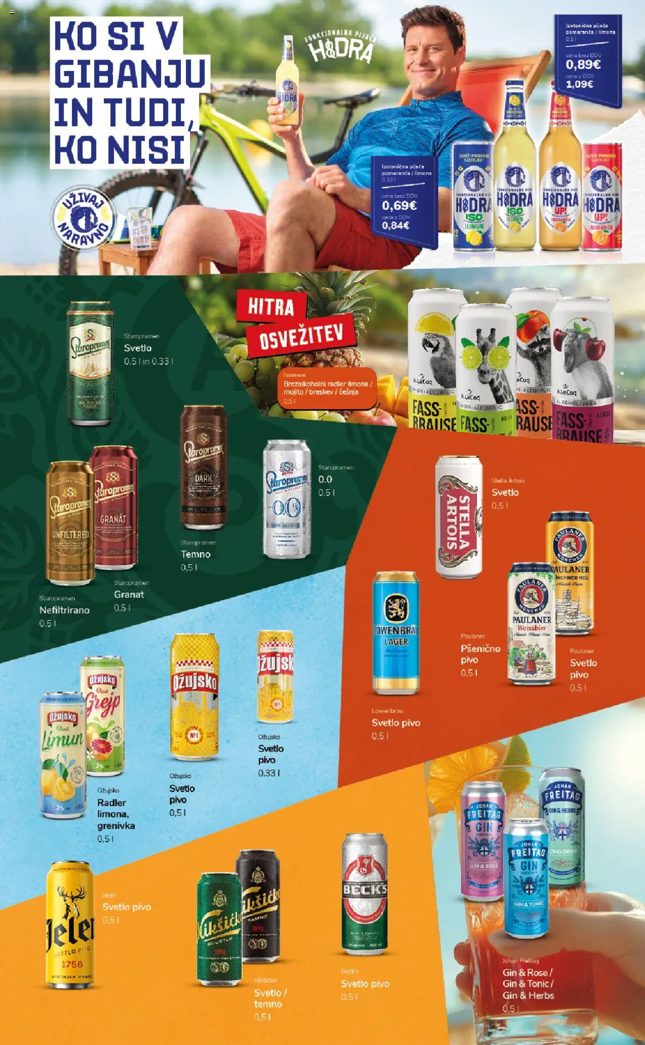 Ahac katalog │ velja od 01.07.2025 | Stran: 7 | Izdelki: Radler, Pivo, Grenivka, Limona