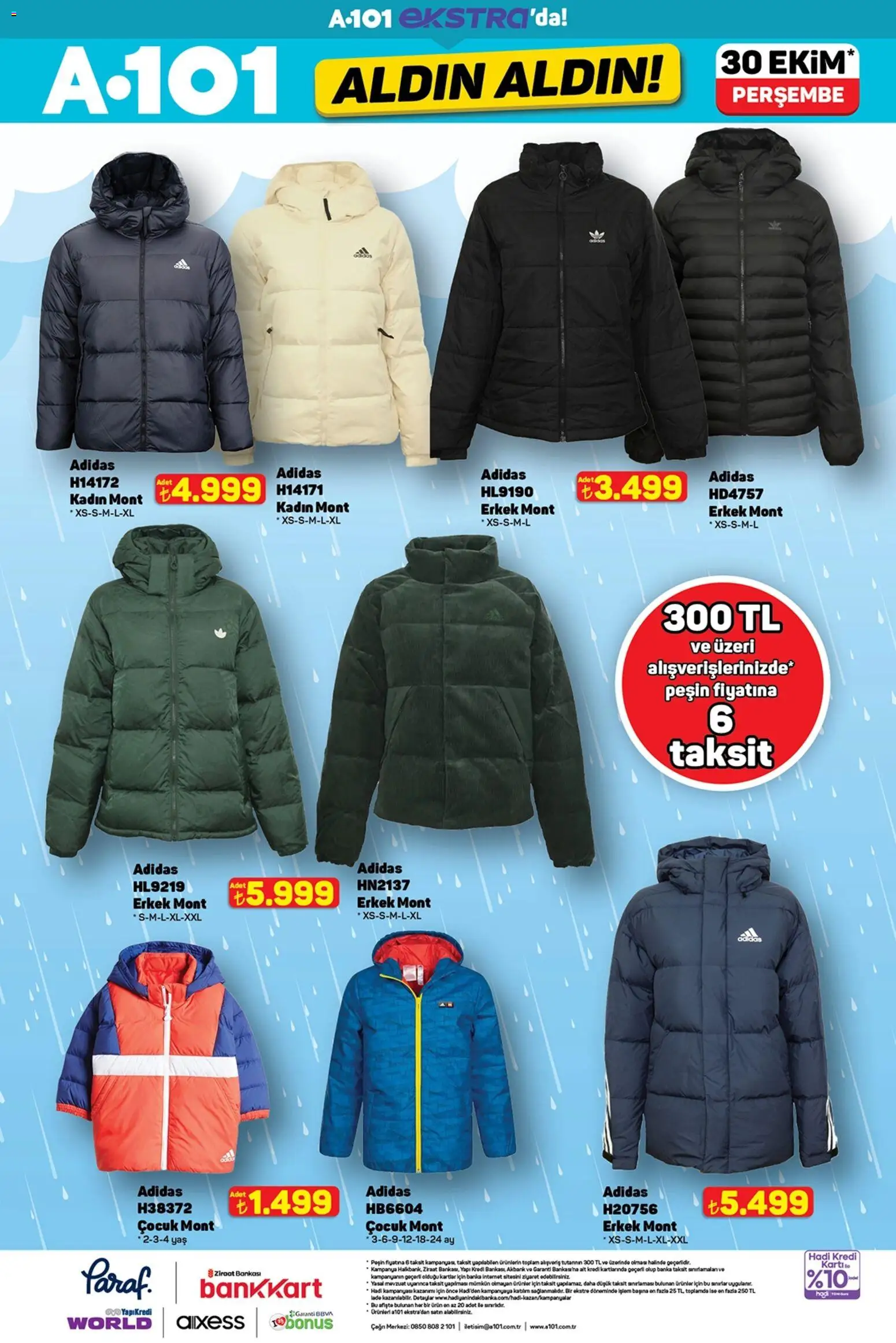 A101 Katalog Aldın Aldın - 30.10.2025 tarihinden itibaren geçerlidir | Sayfa: 20 | Ürünler: Mont