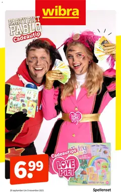 Wibra - party piet - Voorbeeld van een folder van Wibra, geldig van 29.09.2025