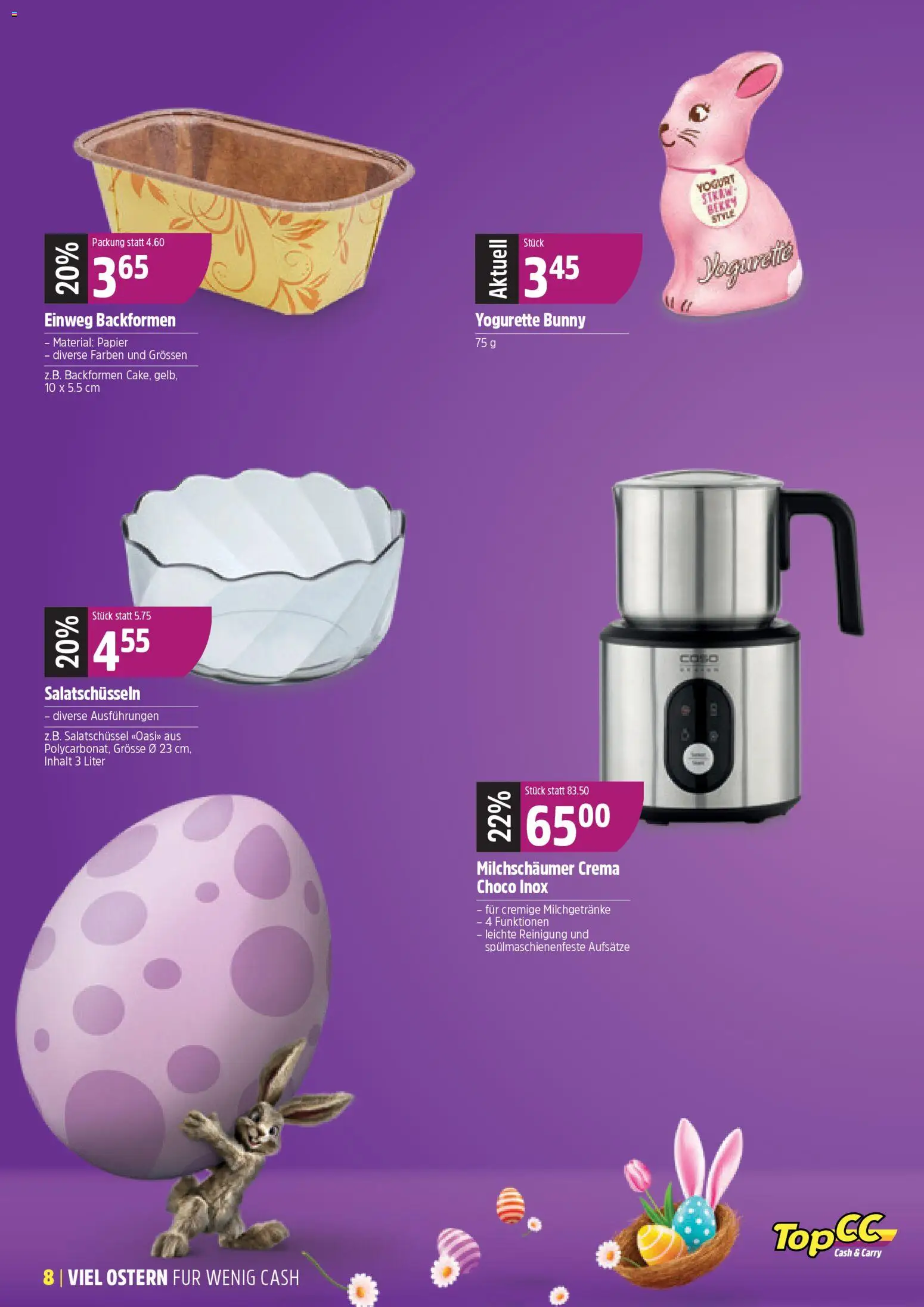 TopCC Aktionen Ostern – gültig ab 23.02.2026 | Seite: 8