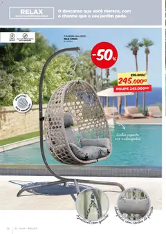 Pré-visualização Espaço Casa - Folheto Ar Livre Angola válido de 15.11.2025 | Página: 12 | Produtos: Baloiço, Cadeira, Gancho