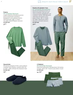 Angebote Tchibo ab 01.10.2025 gültig | Seite: 67 | Produkte: Hose, Pyjama, Hausschuhe