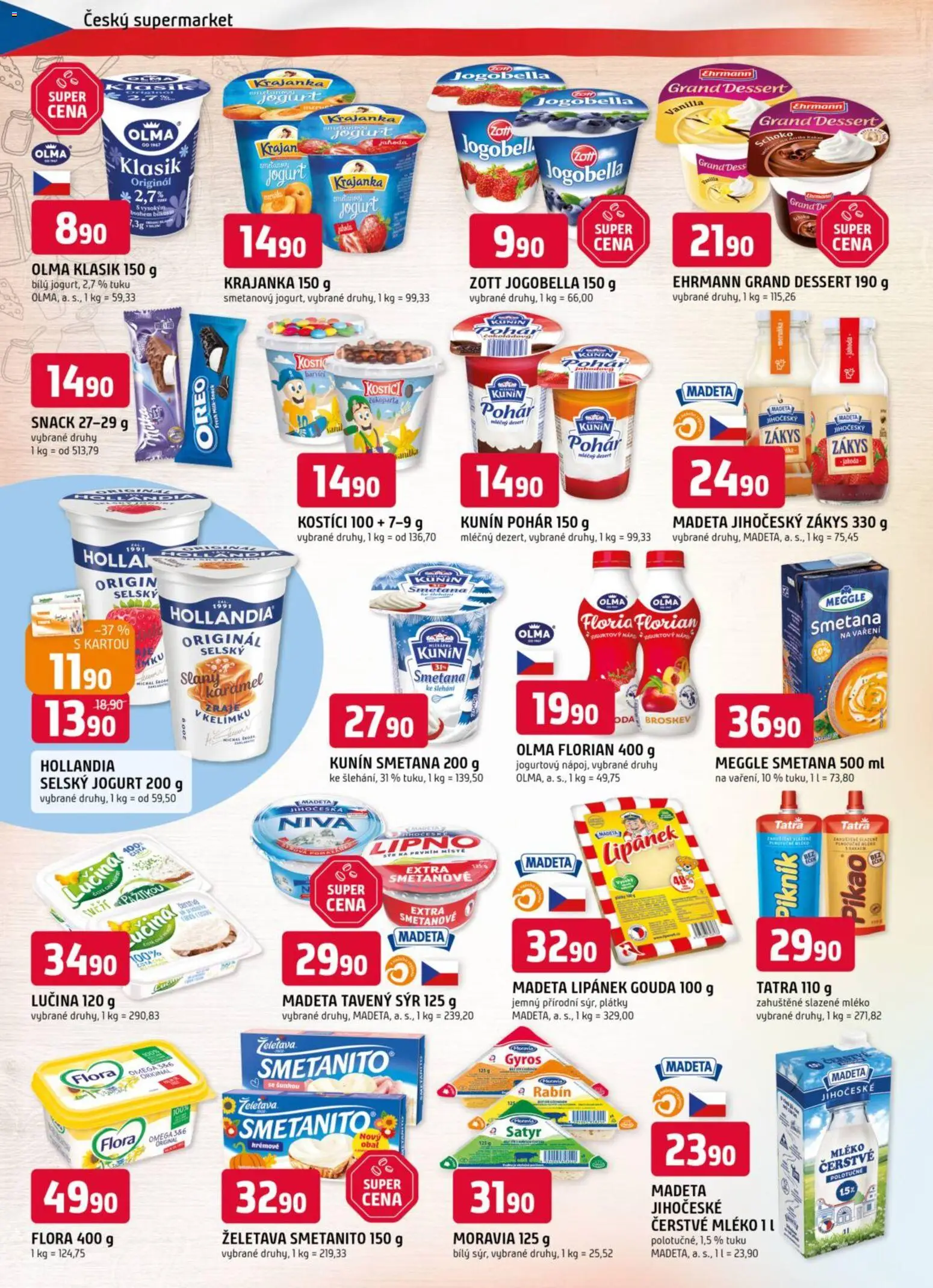 Trefa leták od 19.11.2025 | Strana: 4 | Produkty: Jogurt, Gyros, Omega, Jogobella