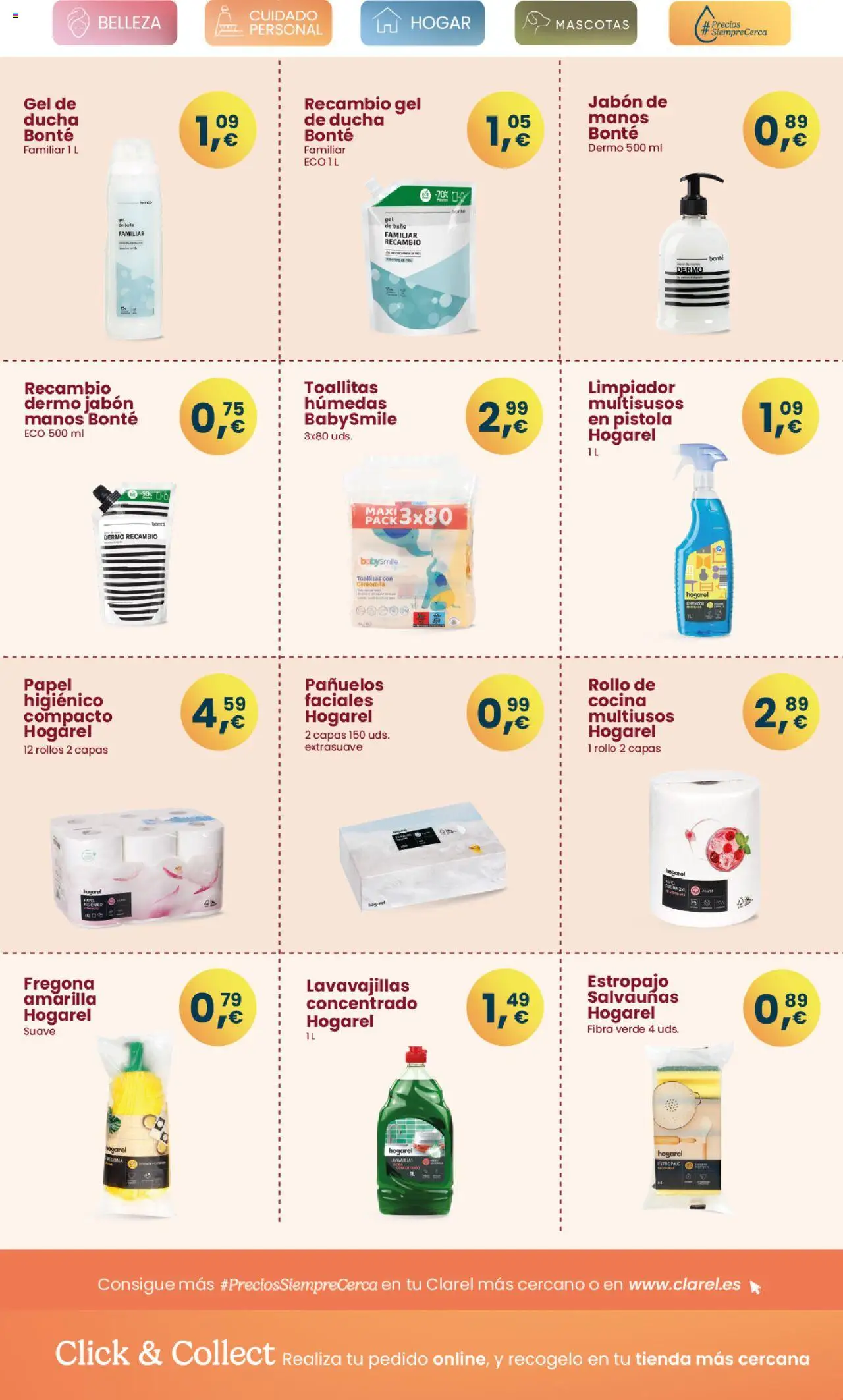 Clarel folleto │ válido desde el 06.08.2025 | Página: 14 | Productos: Jabón, Cocina, Lavavajillas, Baño