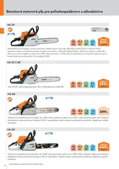 STIHL leták platný od 29.09.2025 | Strana: 20 | Produkty: Motorová píla, Píla
