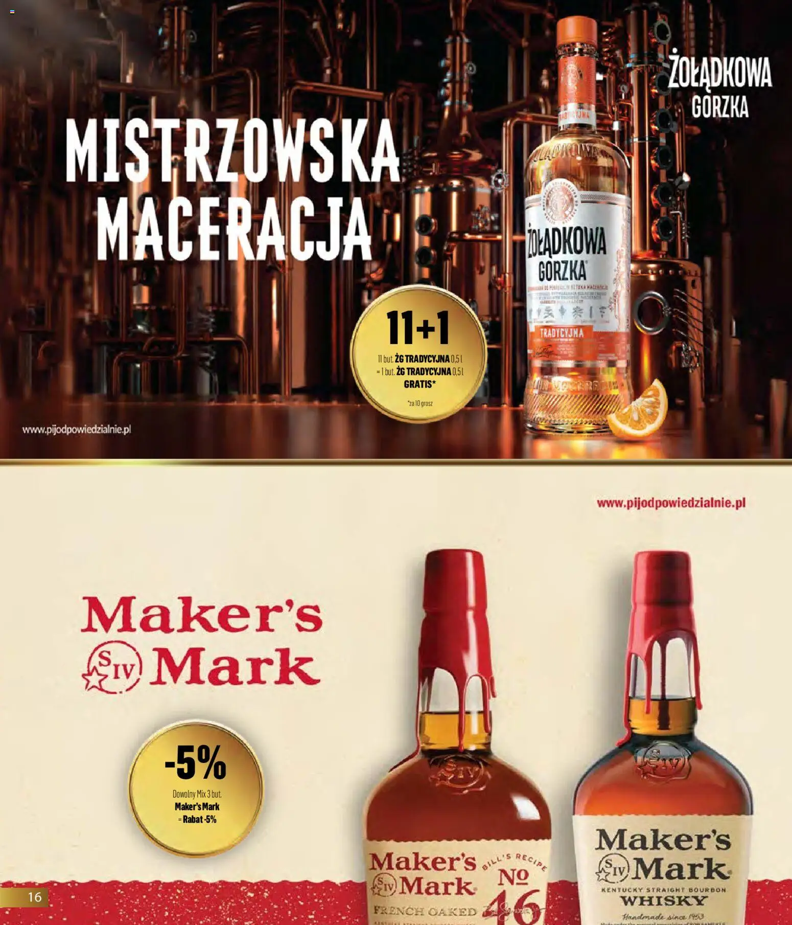 Eurocash Gazetka - Horeca od 01.02.2026 | Strona: 16 | Produkty: Bourbon, Whisky