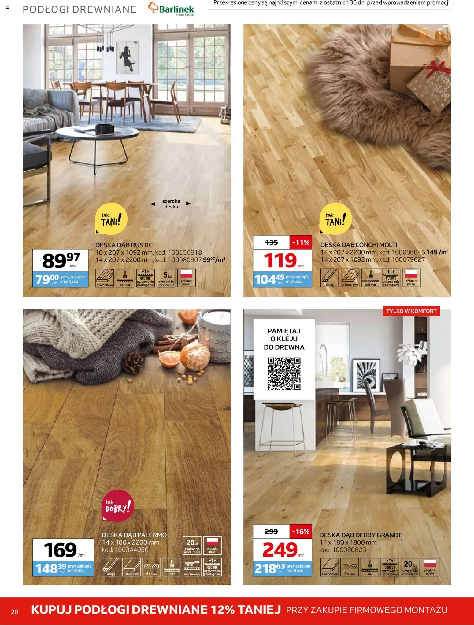 Komfort Gazetka od 03.12.2025 | Strona: 20