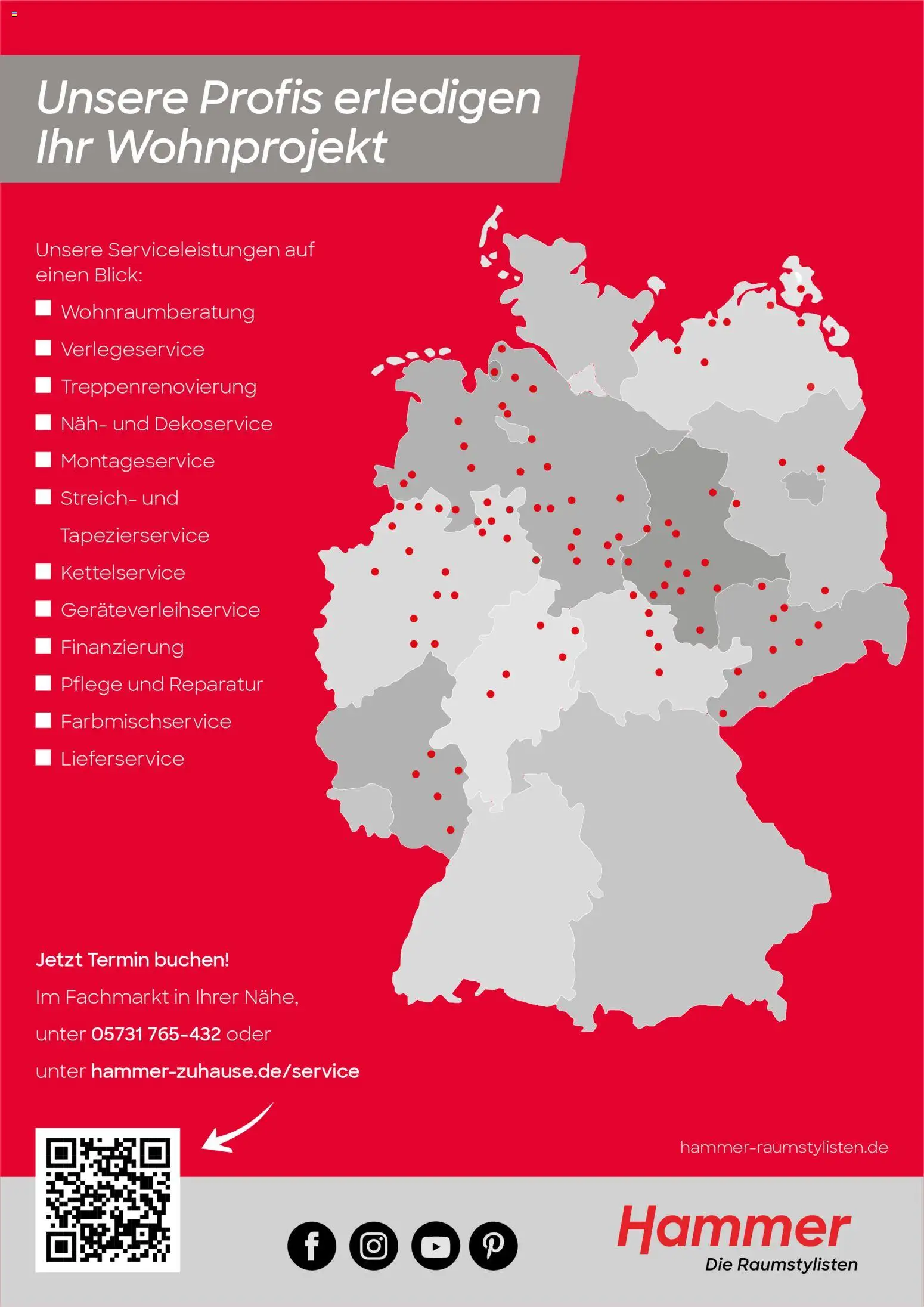 Hammer Zuhause Service Kompetenz – gültig ab 06.10.2025 | Seite: 12 | Produkte: Teppich