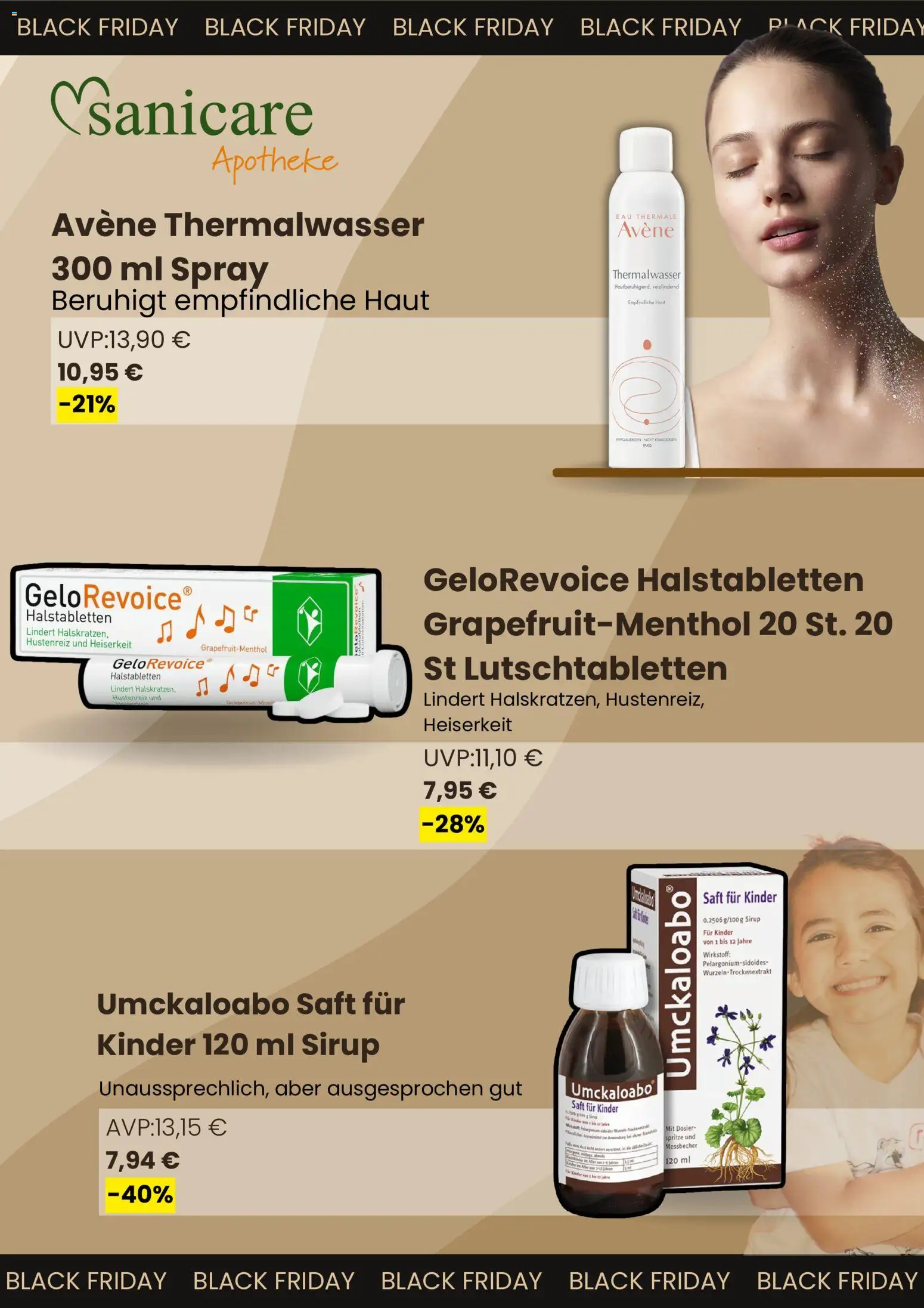 Sanicare - Black Friday – gültig ab 21.11.2025 | Seite: 3 | Produkte: Sirup, Saft