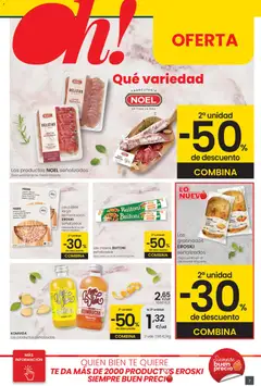 Vista previa Eroski - City válido desde el 05.01.2026 | Página: 7 | Productos: Jamón serrano, Queso, Jamón, Té
