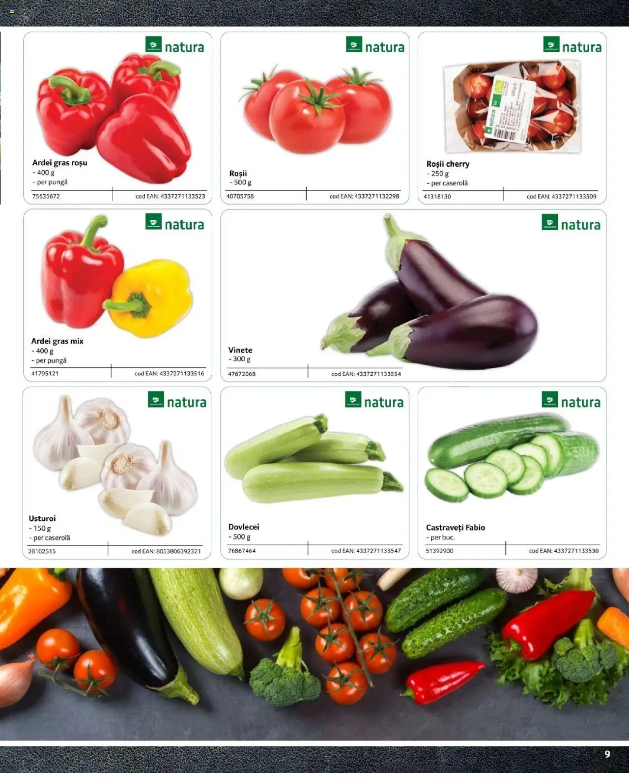 Noul catalog Selgros – valabil de la 09.02.2024 | Pagină: 9 | Produse: Roșii, Usturoi