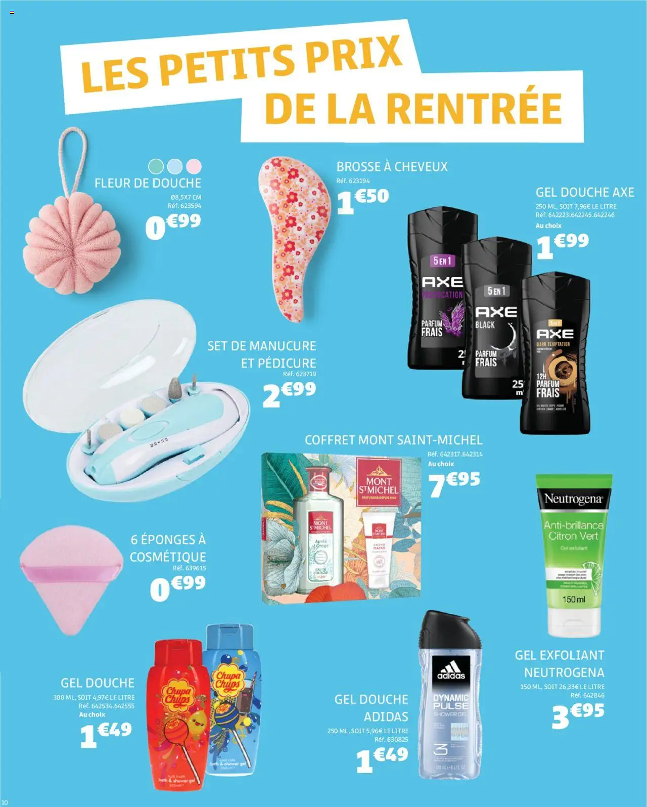  | Page: 10 | Produits: Exfoliant, Parfum, Gel douche, Douche