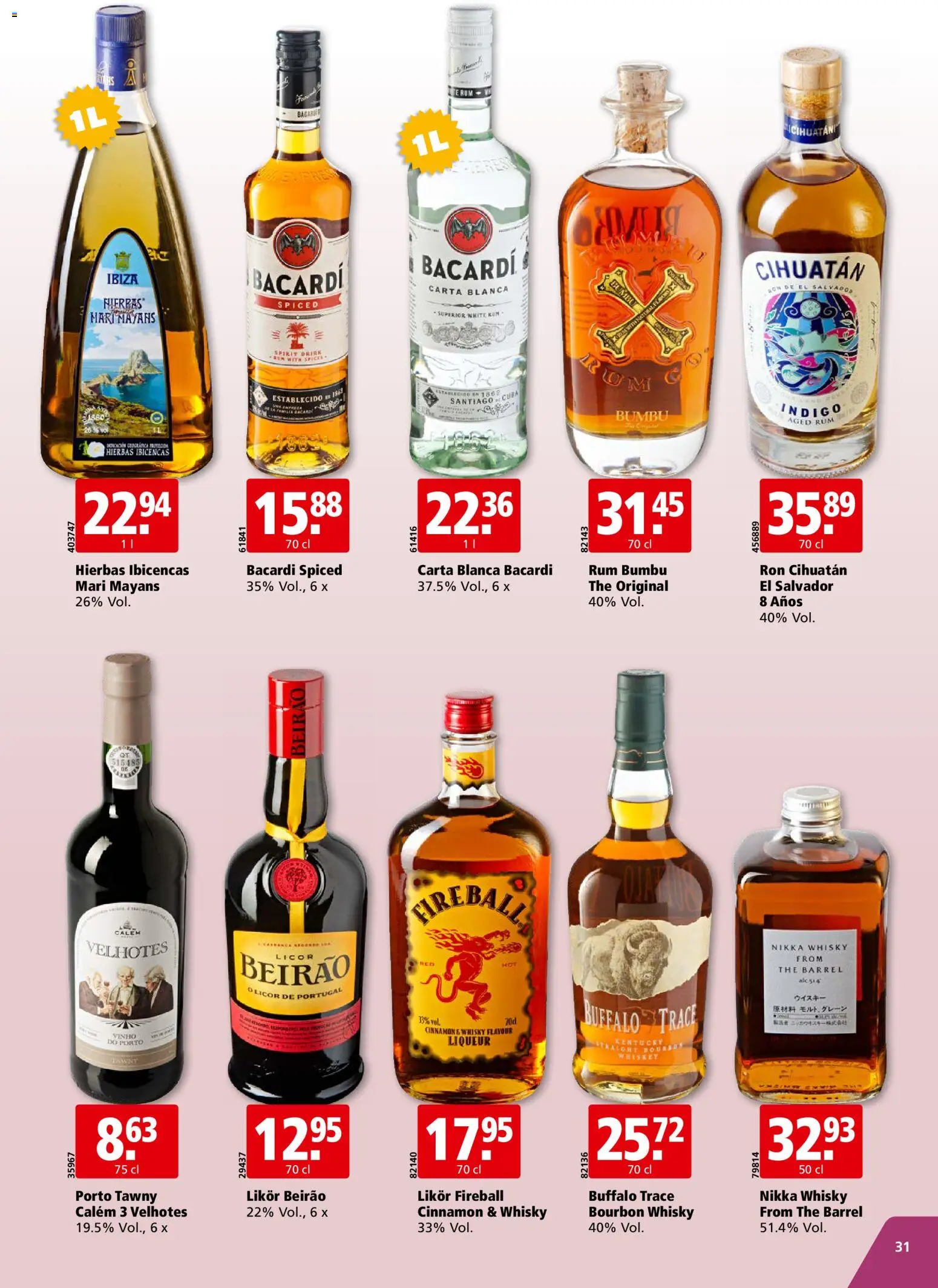 Aligro Aktionen – gültig ab 27.10.2025 | Seite: 31 | Produkte: Likör, Bourbon, Whiskey