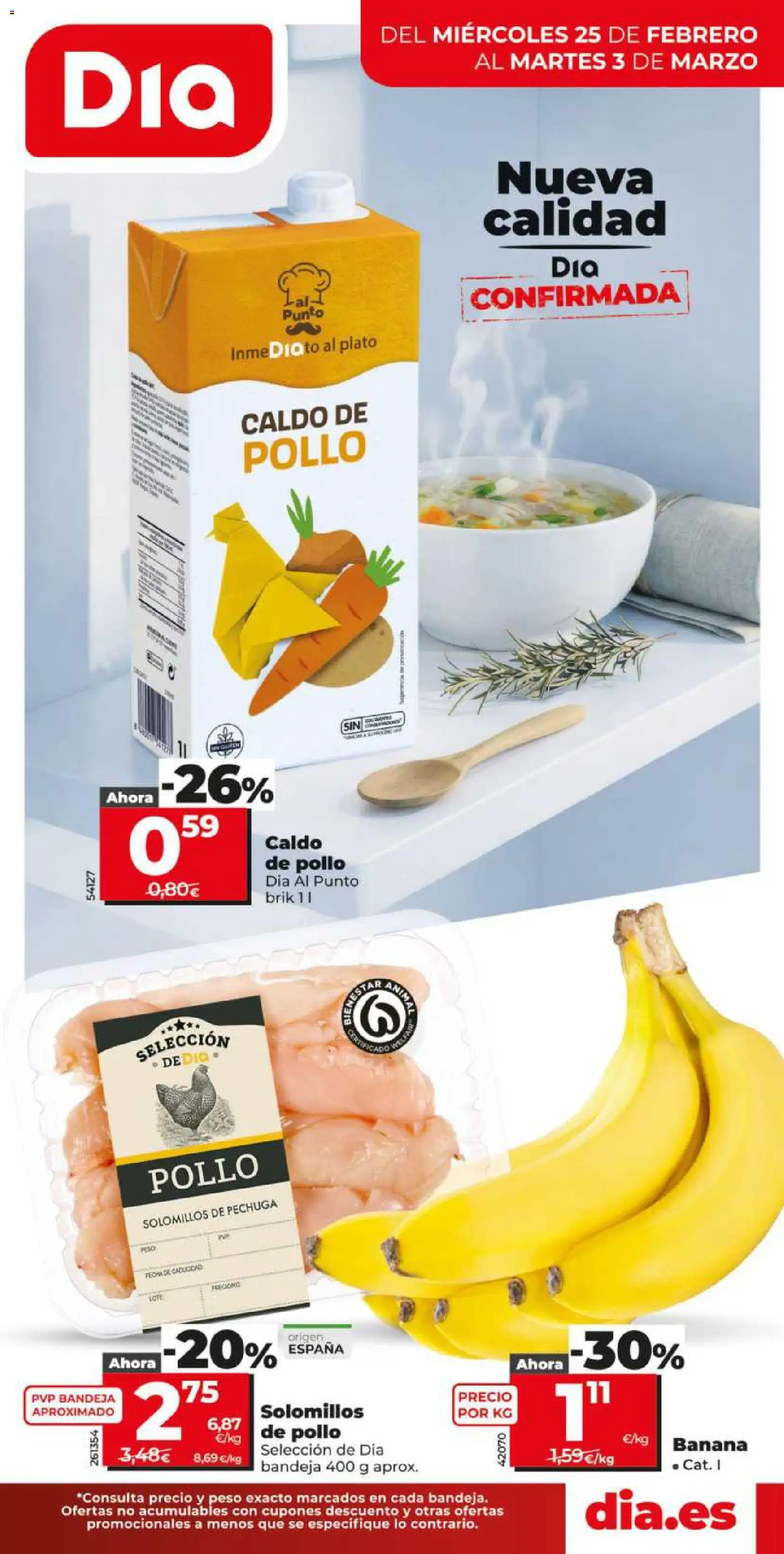 Dia - folleto Market │ válido desde el 25.02.2026 | Página: 1 | Productos: Peso, Bandeja
