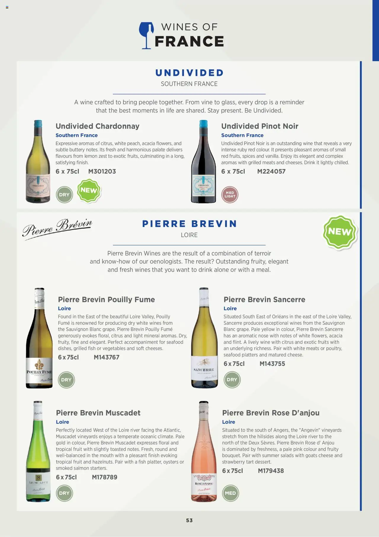  | Page: 53 | Products: Salmon, Wine, Fish, Lemon