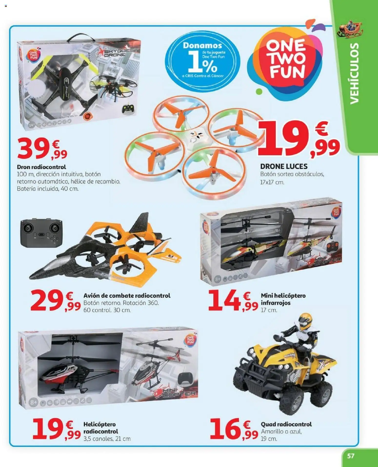 Alcampo - Juguetes HP Cat │ válido desde el 03.11.2025 | Página: 57 | Productos: Drone, Batería
