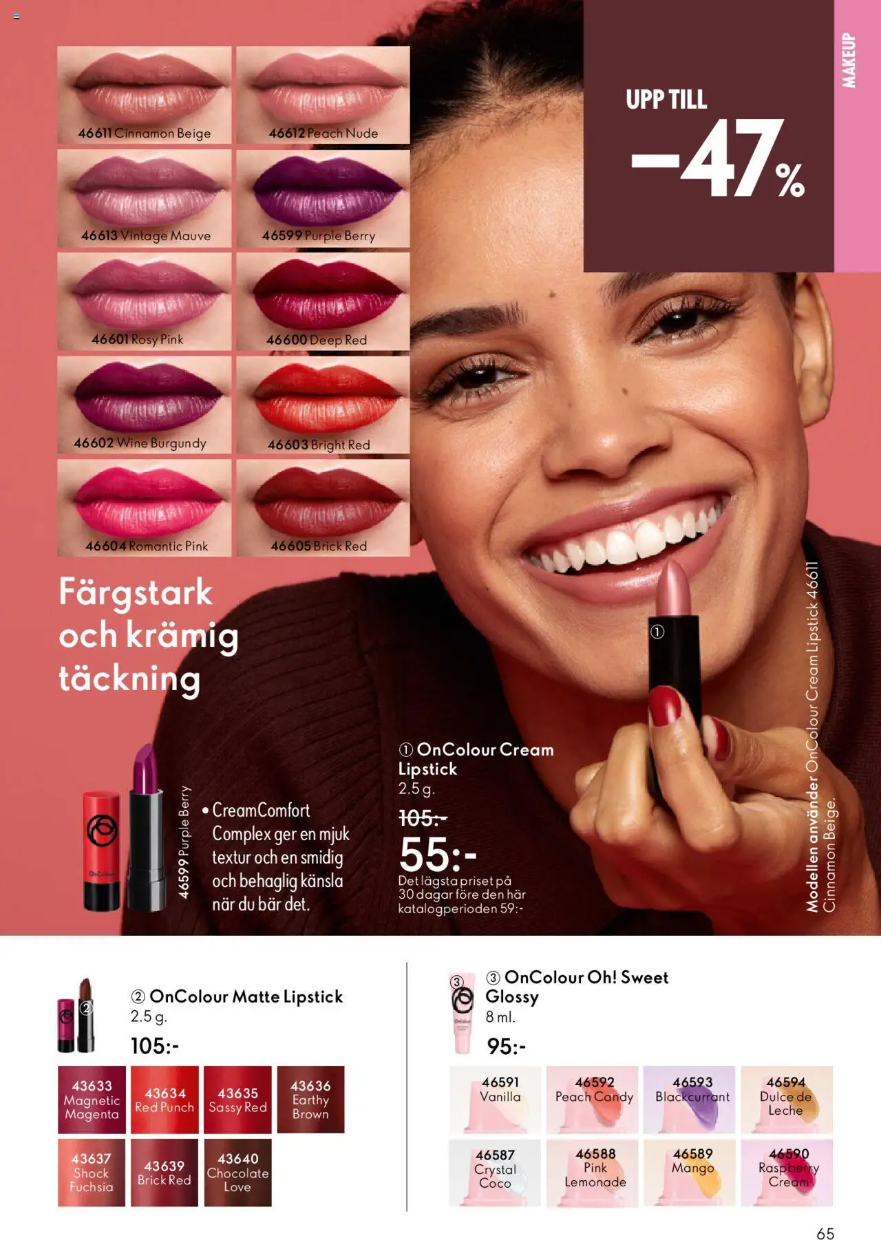 Oriflame reklamblad aktuell från 14.09.2025 | Sida: 65 | Produkter: Mango