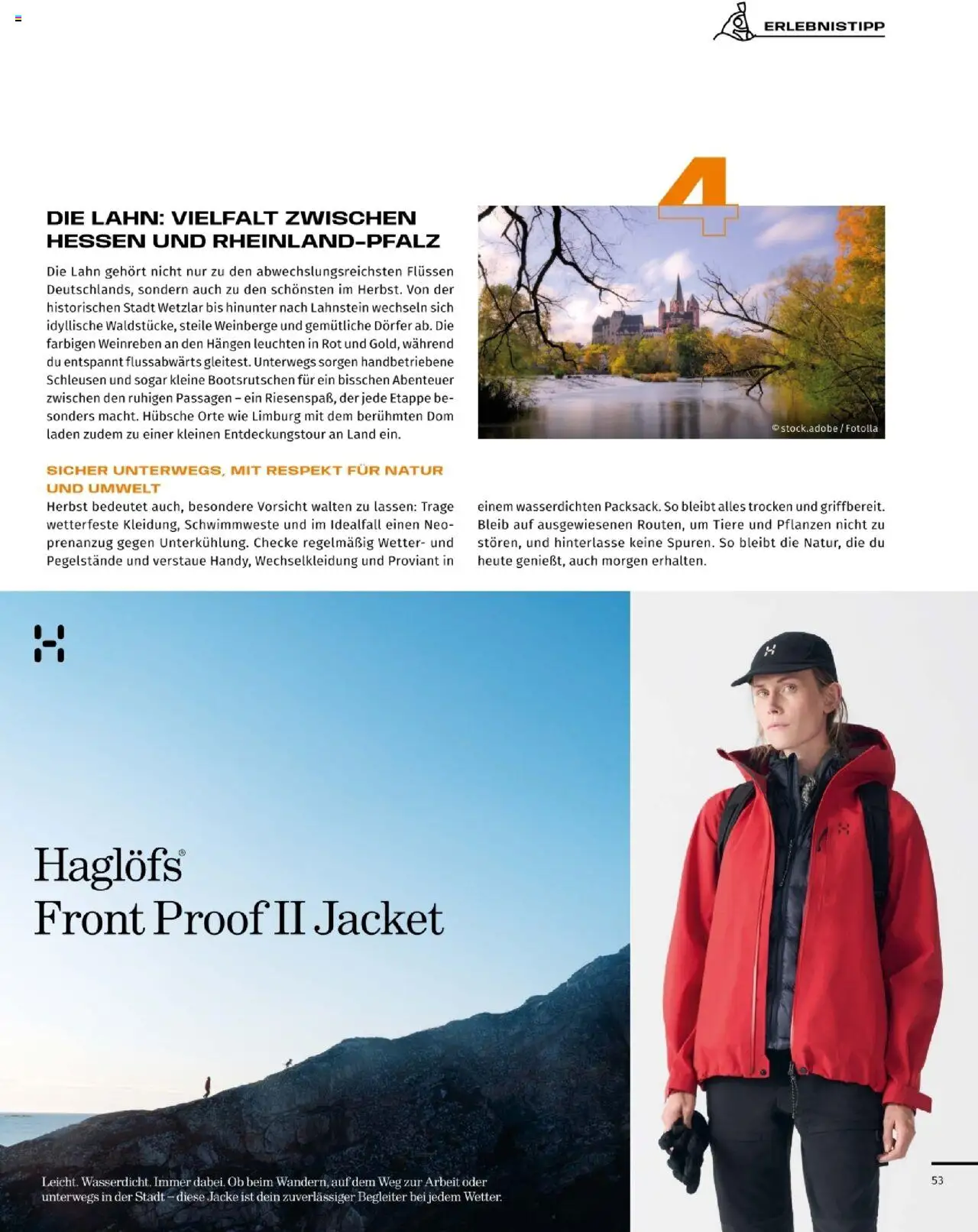 Sport2000 Prospekt Dein Outdoor Magazin  – gültig ab 01.10.2025 | Seite: 53 | Produkte: Jacke