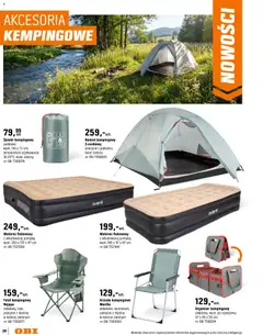 Pogląd oferty "OBI gazetka - Ogród" - ważna od 11.03.2026 | Strona: 38 | Produkty: Materac, Fotel, Krzesło