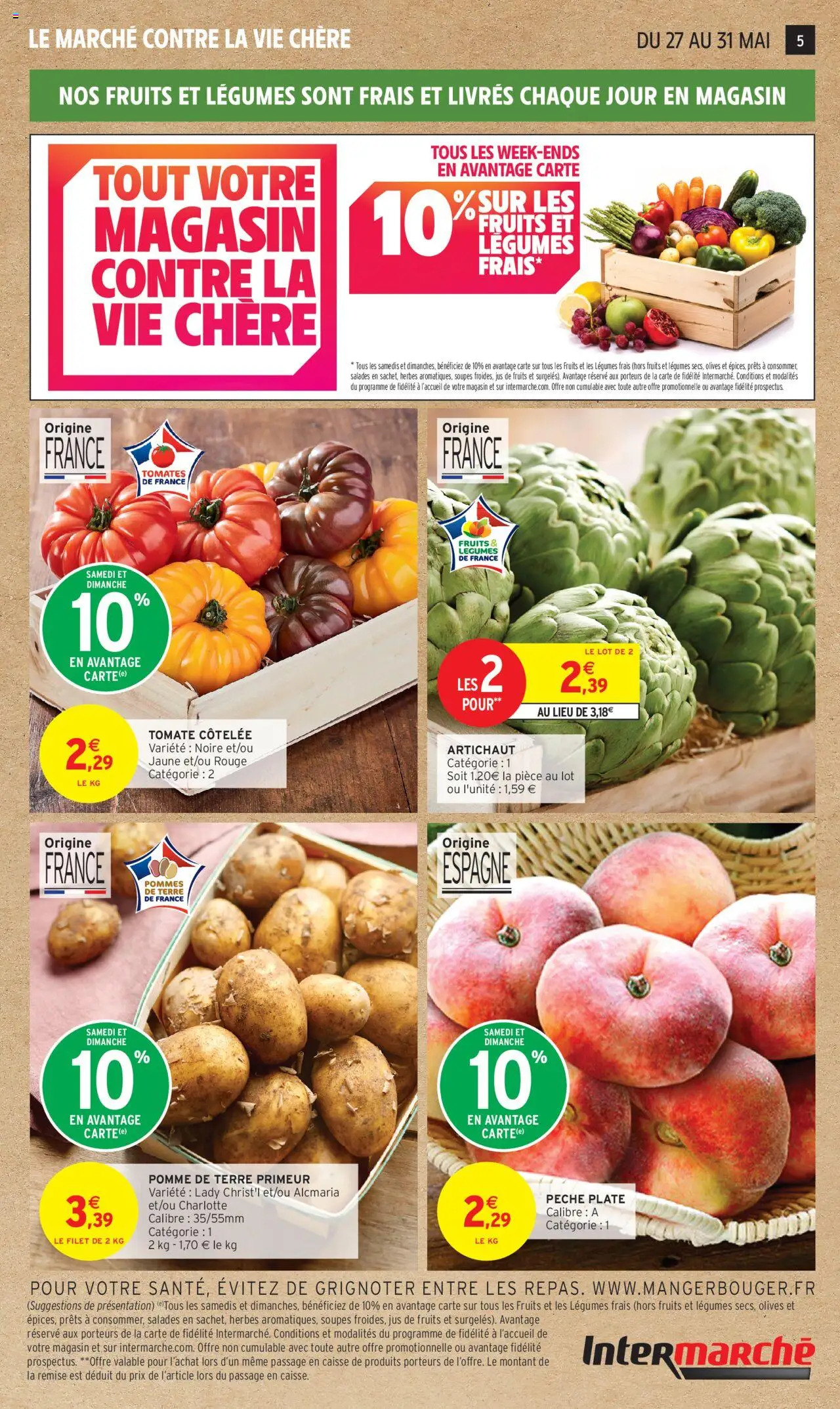  | Page: 5 | Produits: Olives, Artichaut, Jus, Tomates